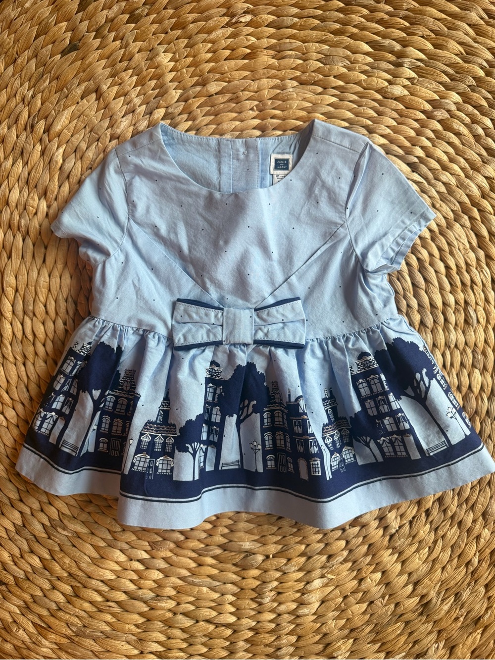 Janie & Jack City Skyline Top
